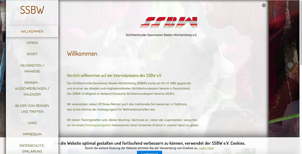 SSBW homepage